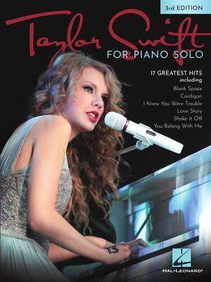 cover image of Taylor Swift for Piano Solo